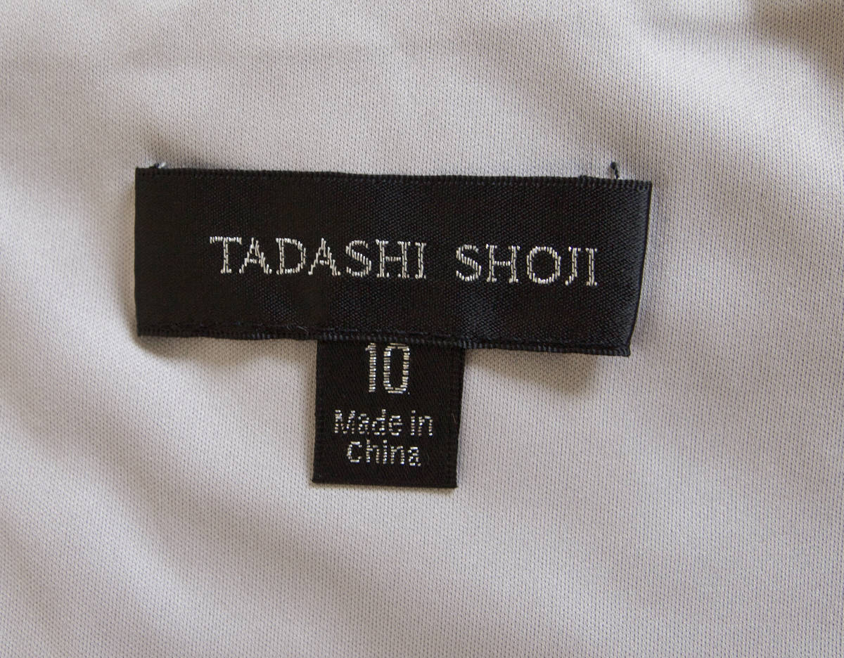 TADASHI SHOJI　タダシショージ　GRAY　ワンピース　「１０ 」/ １３号程度_画像10