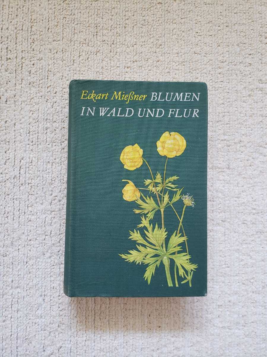  antique Germany plant illustrated reference book 