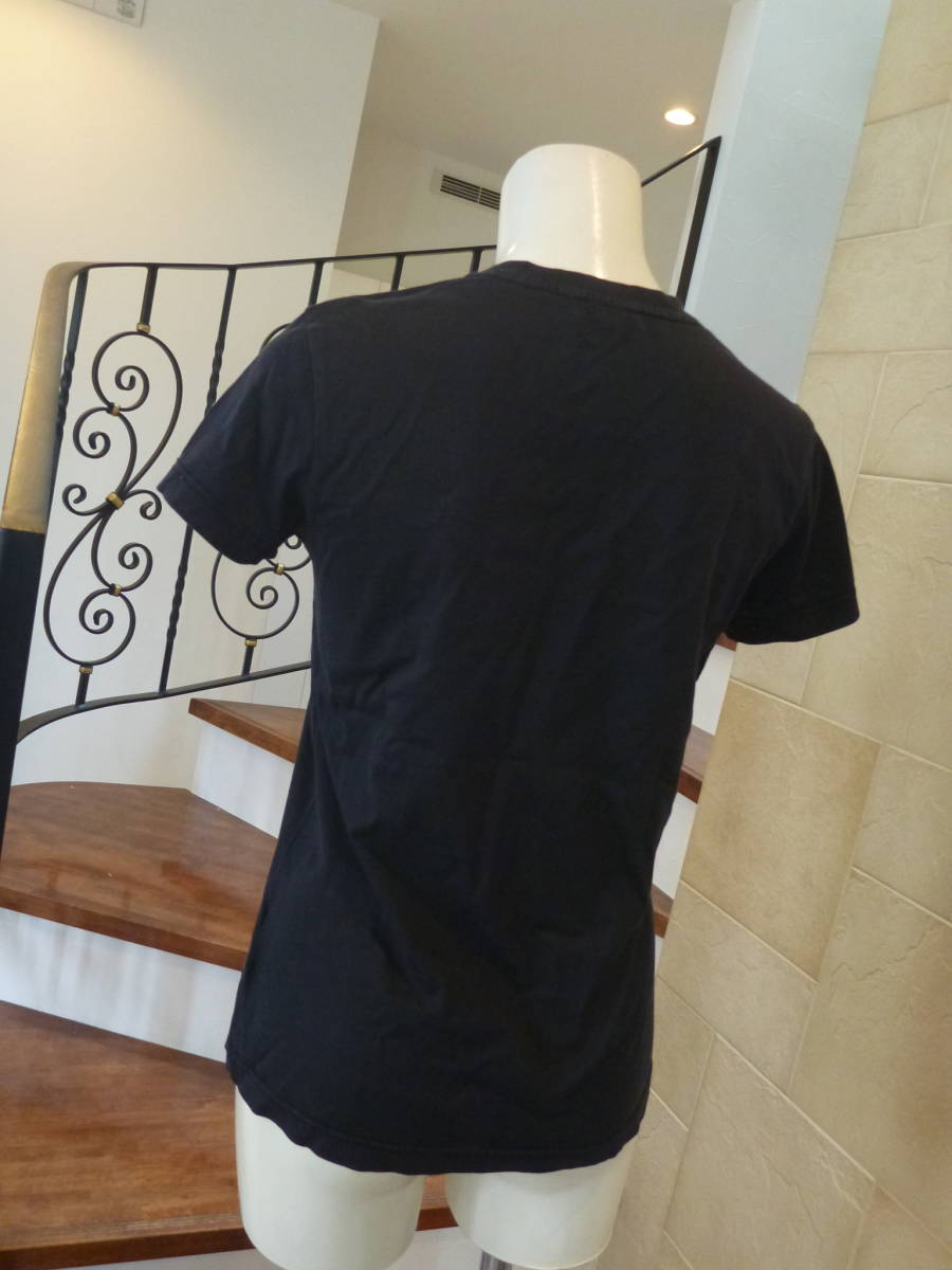  Moncler MONCLER* black black short sleeves T-shirt XS