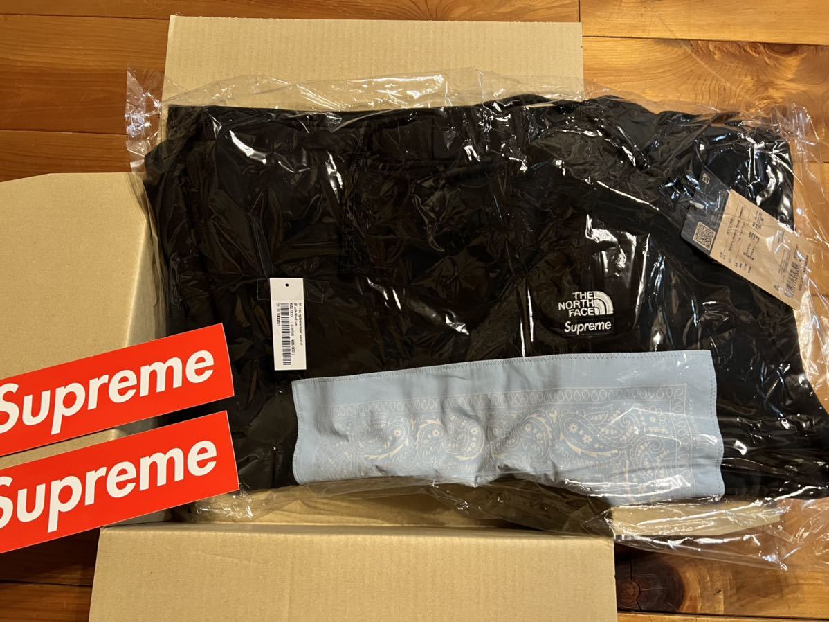 2022SS Supreme North Face Bandana Hooded Sweatshirt シュプリーム ノースフェイス バンダナ  パーカー 新品未使用 Mサイズ ブラック 黒 product details | Proxy bidding and ordering service  for auctions and shopping within Japan and the United