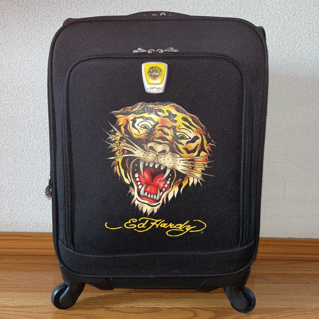 人気商品】 Ed Hardy キャリーバック タグ付き thebrazilian.co.uk