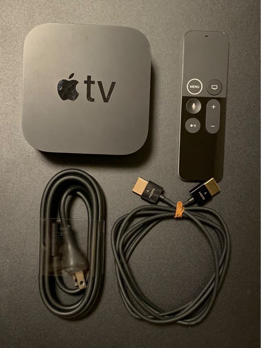 AppleTV 4K HDR 32GB 第5世代(4K第１世代) MQD22J/A A1842 アップルTV HDMIケーブル付属