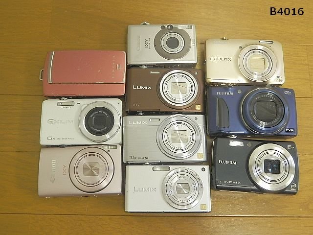 B4016S まとめ売り! コンパクトデジタルカメラ 10台 Nikon Coolpix