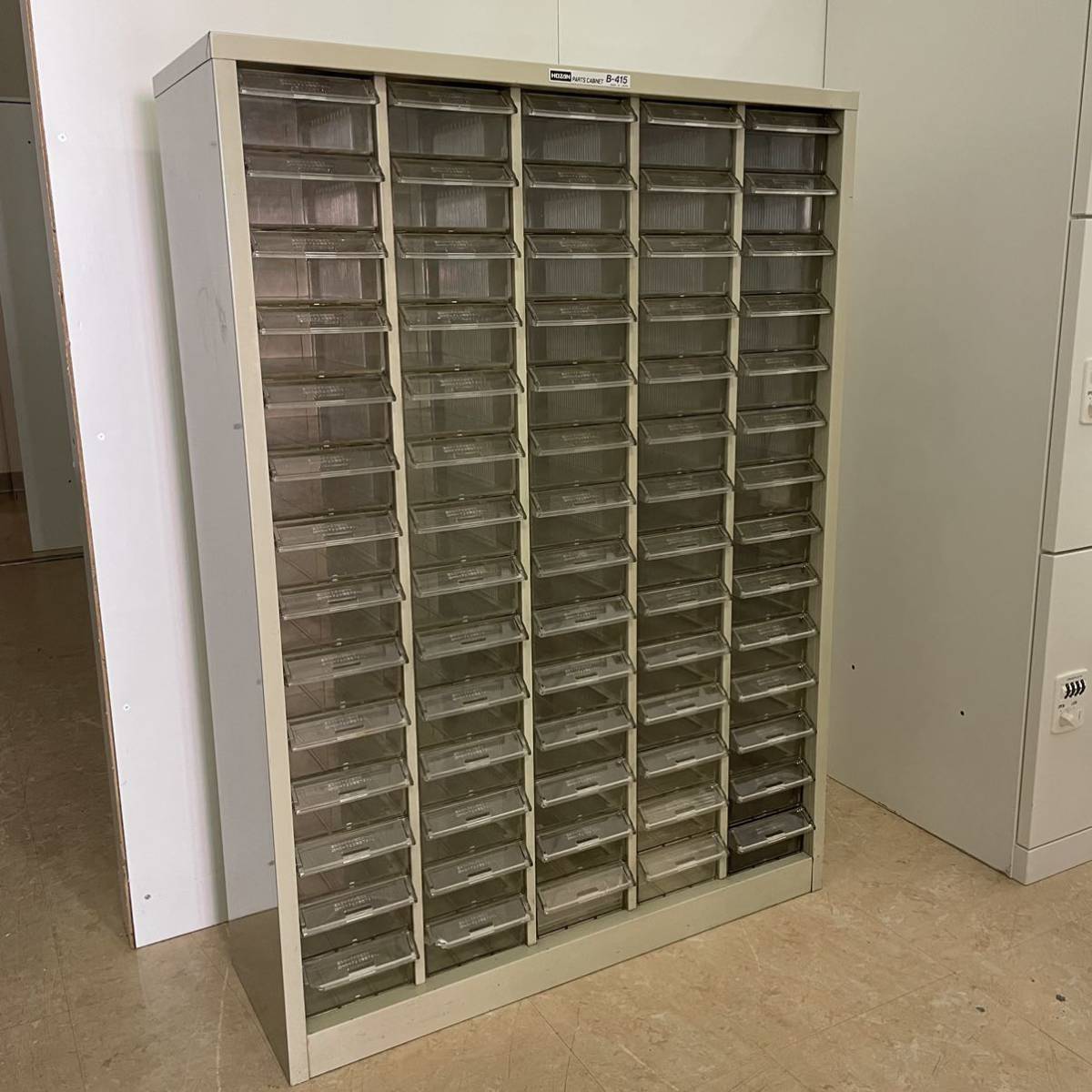 プチギフト vintage【HOZAN PARTS CABINET】120段 スチール家具 - 通販