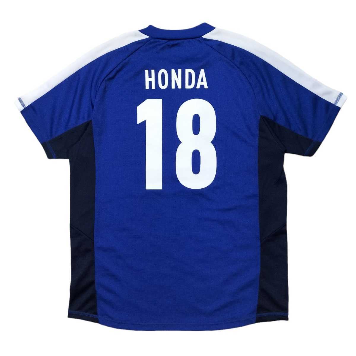 【新品タグ付き】JFA オフィシャル #18 本田圭佑選手 コンフィットTシャツ Sサイズ 未使用 自宅保管品_画像2