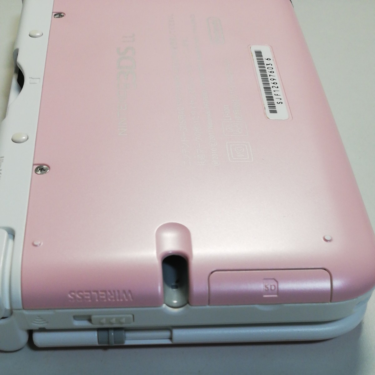 ニンテンドー3DS LL　ピンク×ホワイト　 Nintendo　極美品　ジャンク