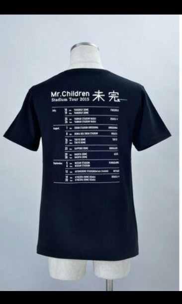 【新品未使用】Mr.Children ☆ミスチル☆未完ライブのTシャツ★XS