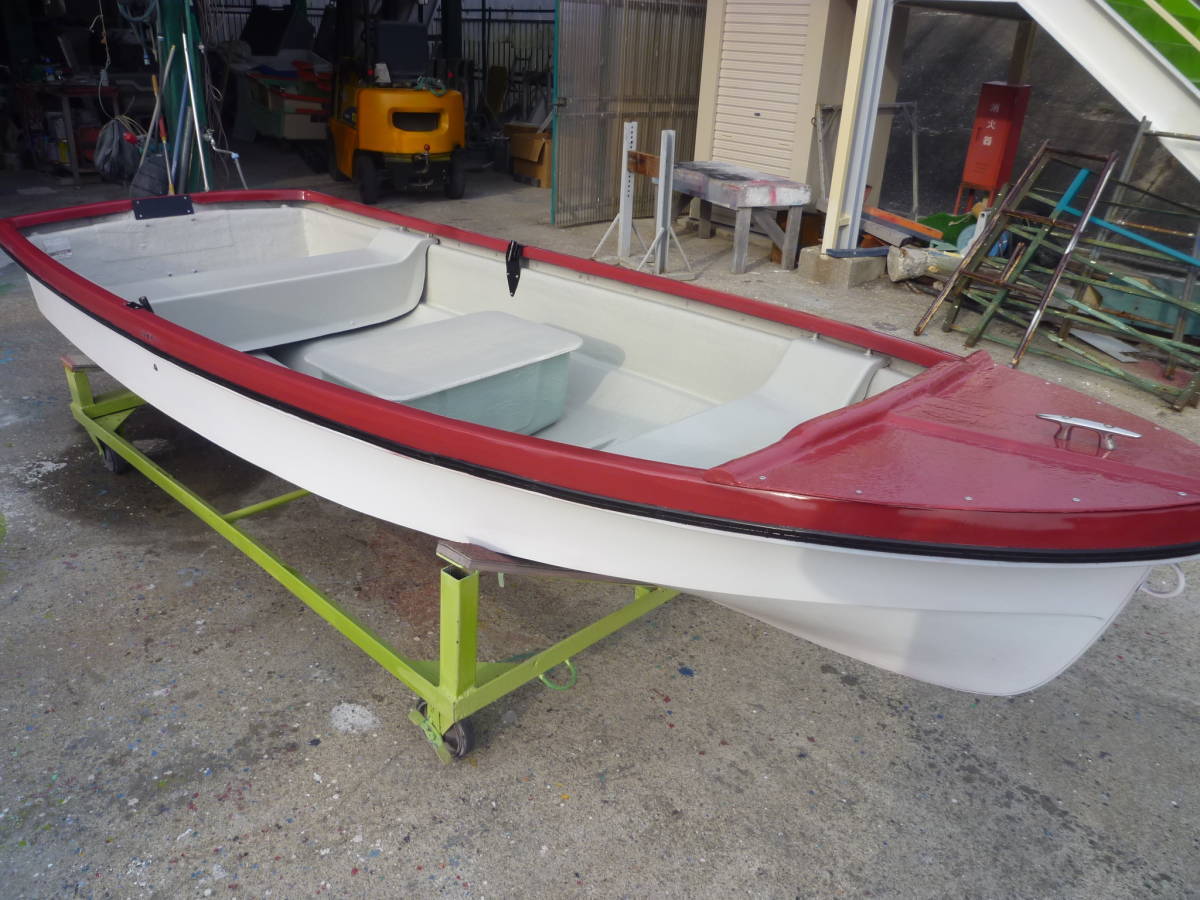 素敵な FISH ヤマハ 12 中古艇 リペア オールペン済み 小型