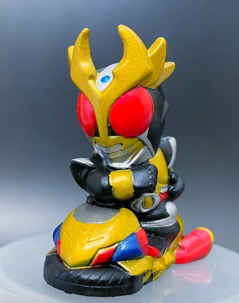 指人形 ミニソフビ 仮面ライダーアギト&マシントルネイダー 中古品 仮面ライダーキッズ SD_画像1