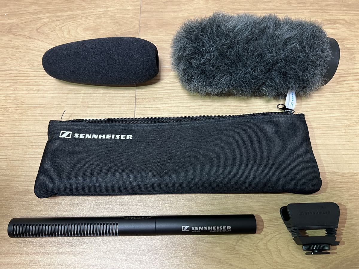 Sennheiser MKE 600 / MZH600 セット ガンマイク ゼンハイザー 音響