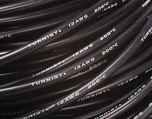 AquaPC★送料無料 激安Pure-Silicone Wire 12AWG (1mtr) BLACK★