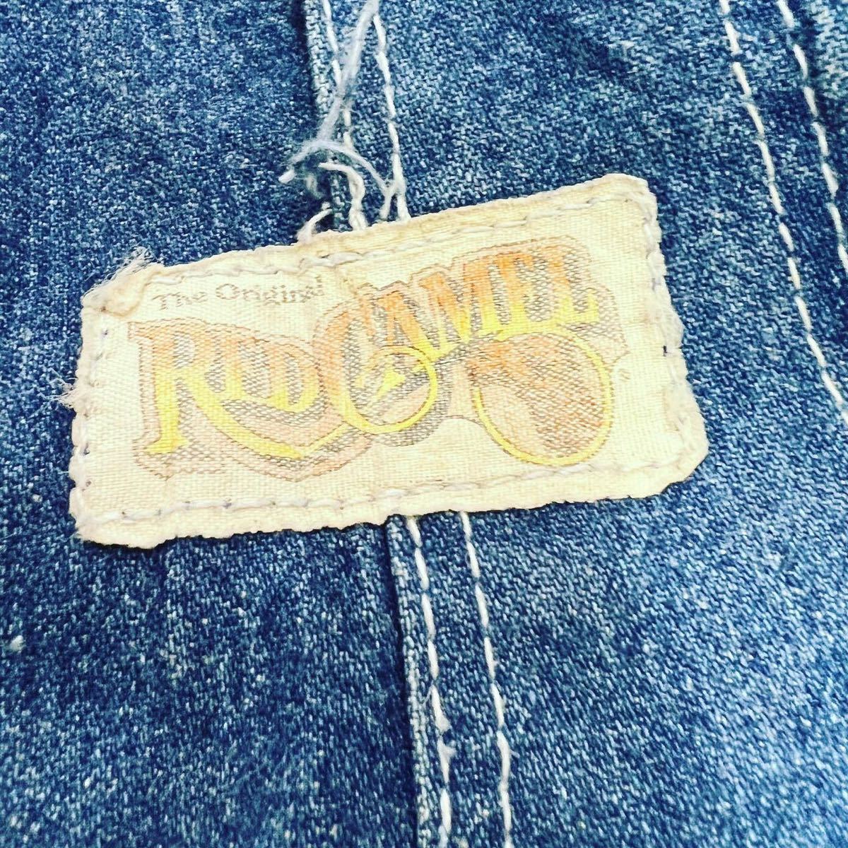 レッドキャメル RED CAMEL ビンテージ 60s ローバック デニム