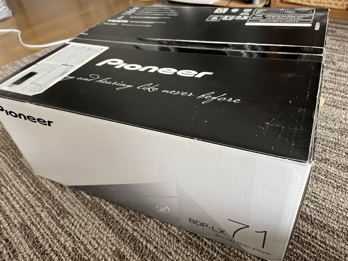 Pioneer BDP-LX71 BD/DVDプレーヤー 元箱リモコン等すべてあり | www