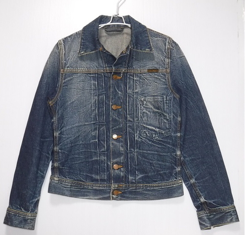 即決 nudie jeans ヌーディージーンズ デニムジャケット(XS)|PayPayフリマ