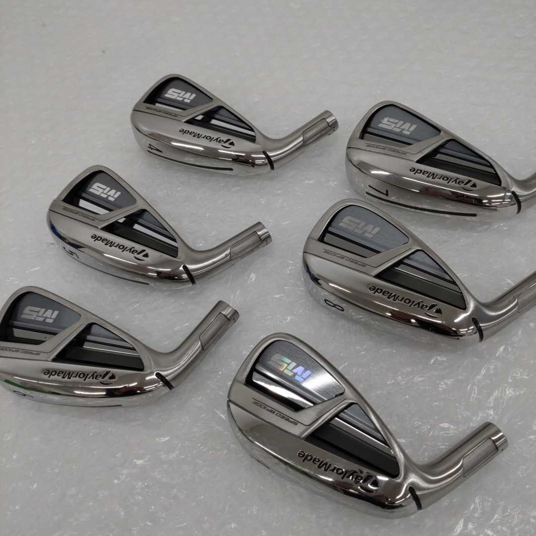 左用 テーラーメイド M5 ④⑤⑥⑦⑧⑨ アイアン セットTaylorMade