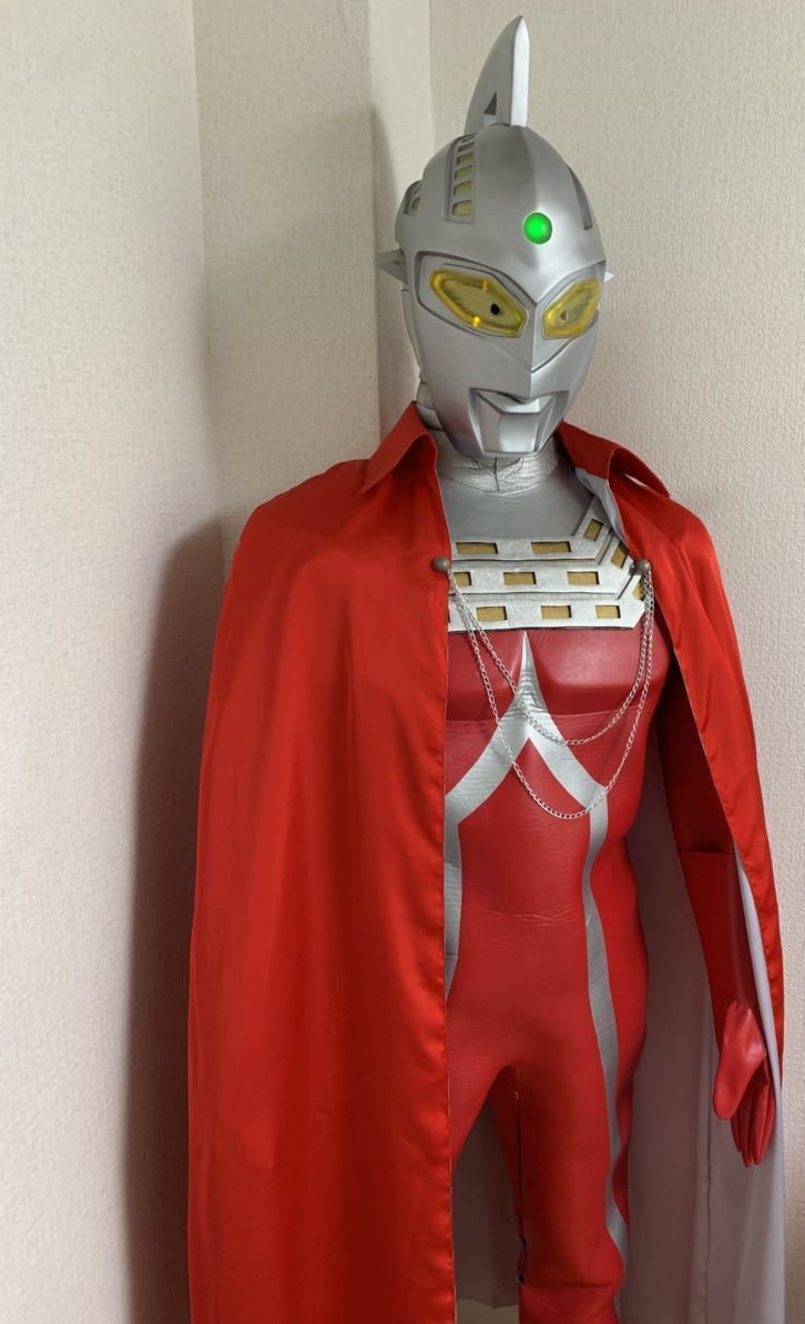 ウルトラセブン アトラク コスチューム スーツ コスプレ マスク レプリカ プロップ 1/1 ウルトラマン 10