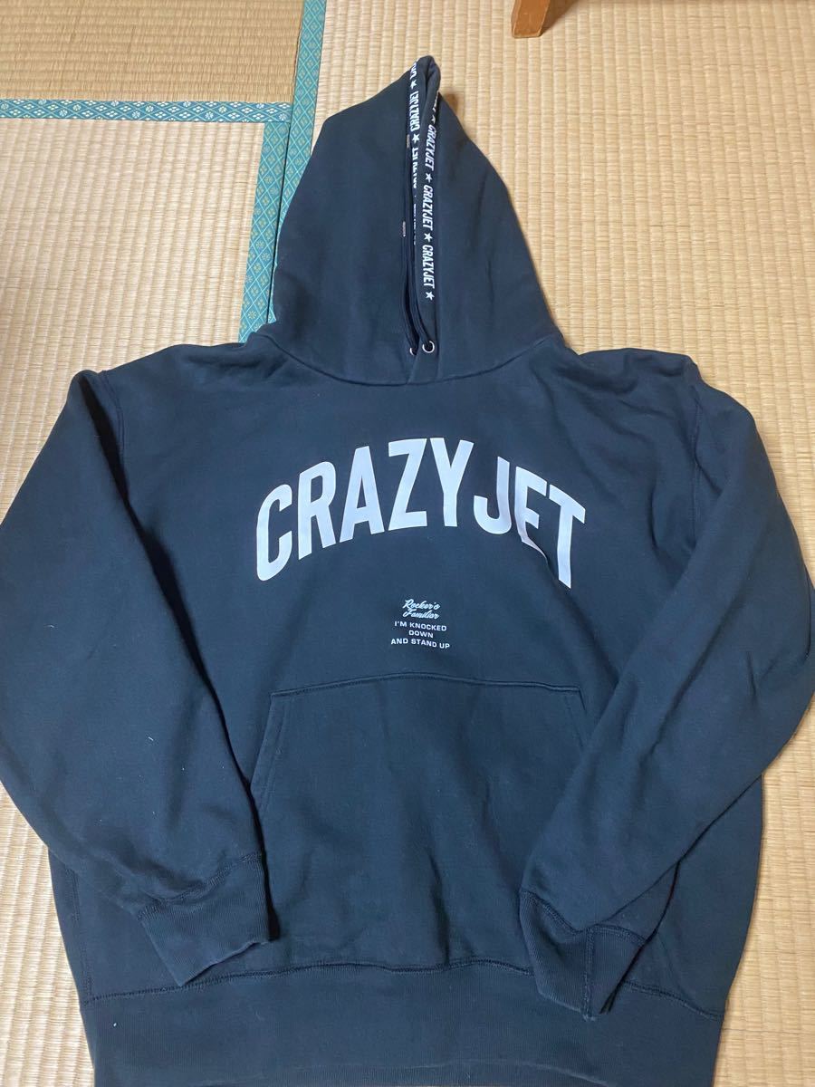 CRAZYJET 清木場俊介着用　プルオーバーパーカー スウェットパーカー