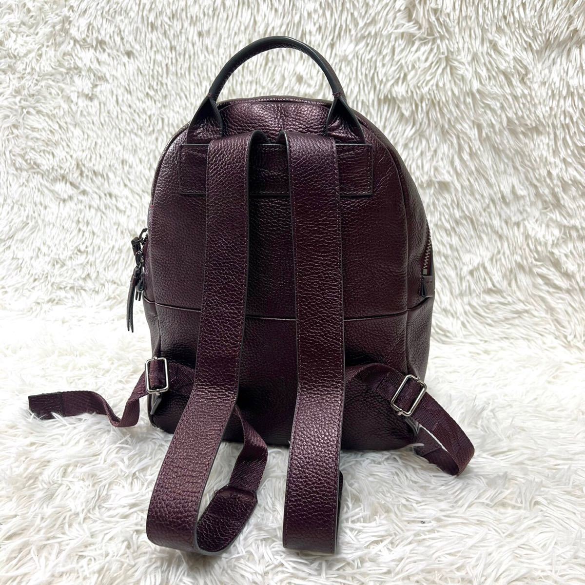 ecco エコー リュック バックパック メタリック加工 レディース 即決