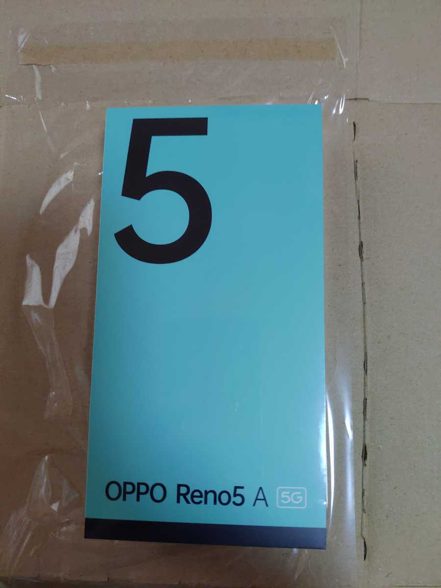 新品未開封 OPPO Reno5A シルバーブラック スマホ 本体 SIMフリー 一括