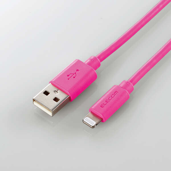 USB-A to Lightningケーブル [A-Lightning] 2.0m Lightningコネクタ搭載のiPhone/iPod/iPadの充電・データ通信ができる: MPA-UAL20PN_画像2