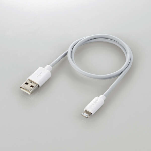 USB-A to Lightning cable [A-Lightning] 0.5m Lightning connector loading iPhone/iPod/iPad. charge * data communication is possible : MPA-UAL05WH