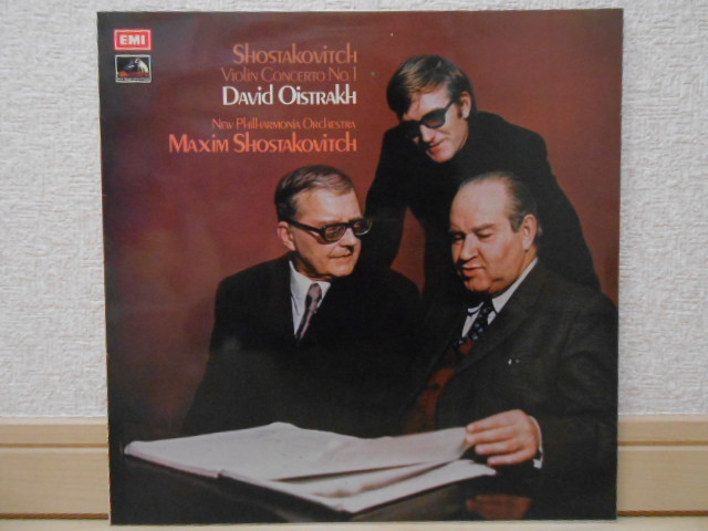 英HMV ASD-2936 オイストラフ ショスタコーヴィチ ヴァイオリン協奏曲第1番 オリジナル盤_画像1