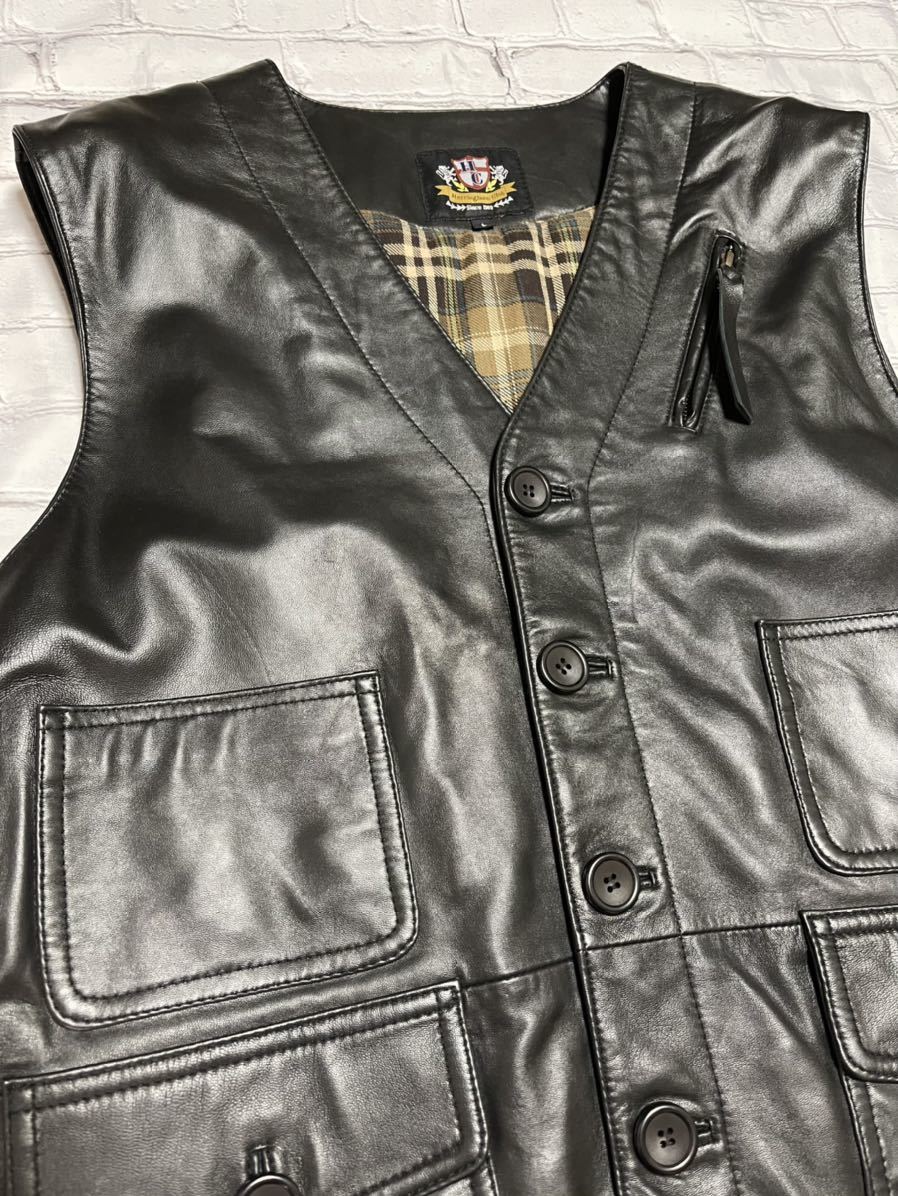 Herringbone Club / 【ラム レザー 本革 】ベスト ベスト / 新品未使用
