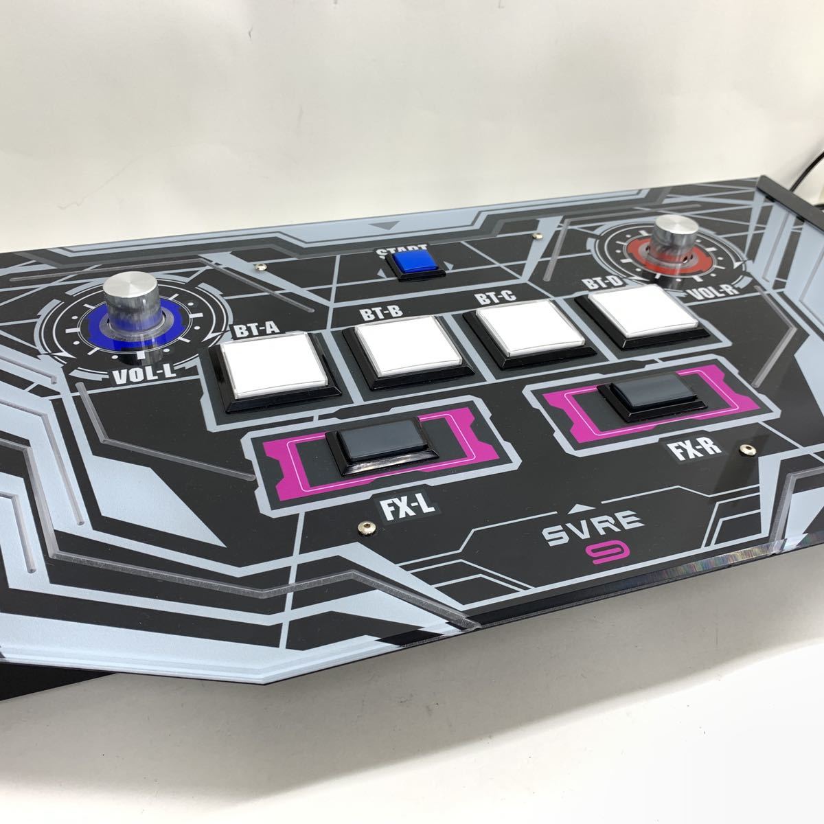 056H052 1円~ DJ DAO SVRE9 アーケードコントローラー/アケコン SDVX SOUNDVOLTEX サウンドボルテックス コントローラー クーポンの入手 SDVX サウンドボルテックス アーケードコントローラー PCゲーム