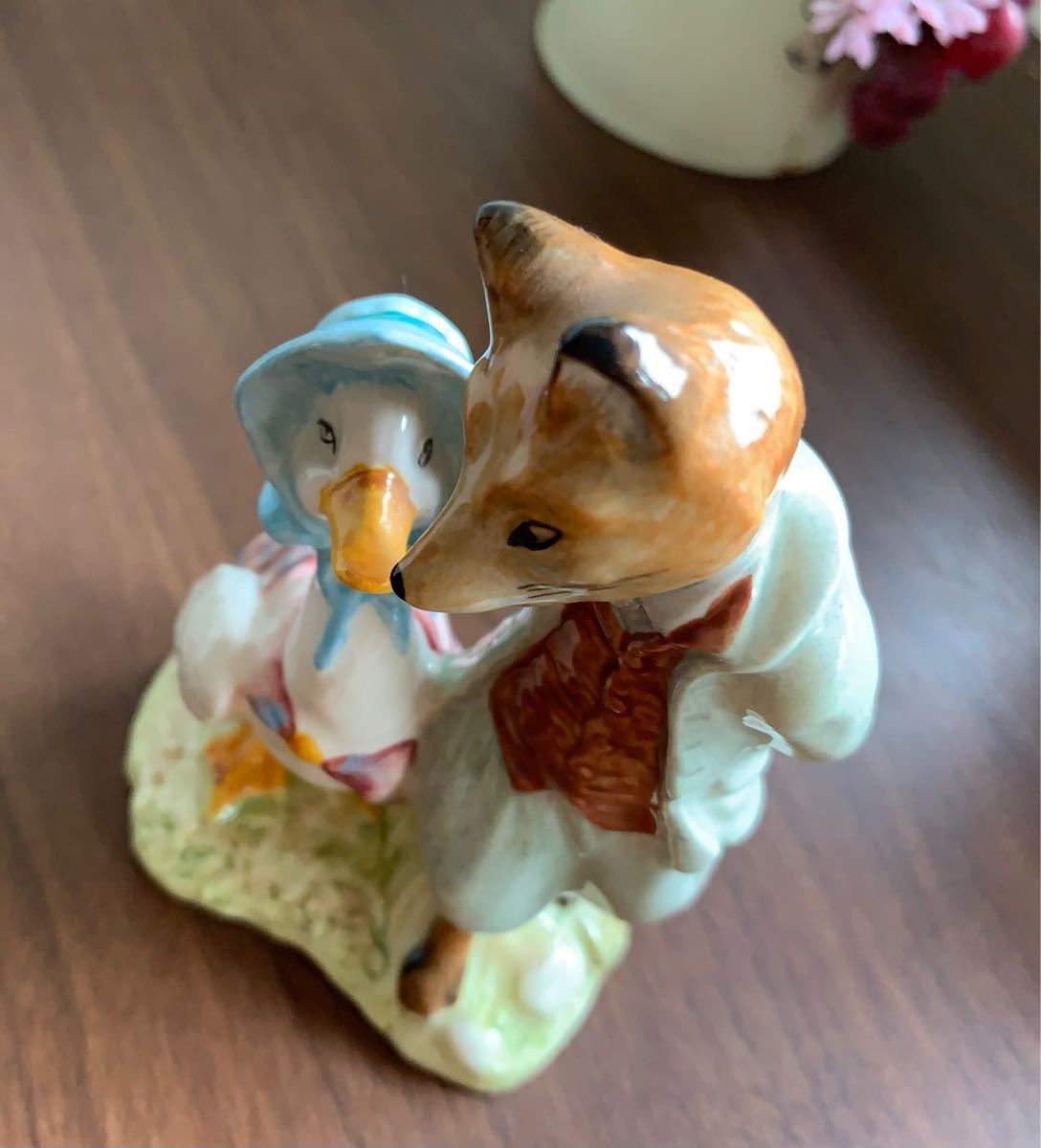 ピーターラビット ジマイマときつねの紳士 ロイヤルアルバート ピーターラビット ジマイマときつねの紳士 ロイヤルアルバート
