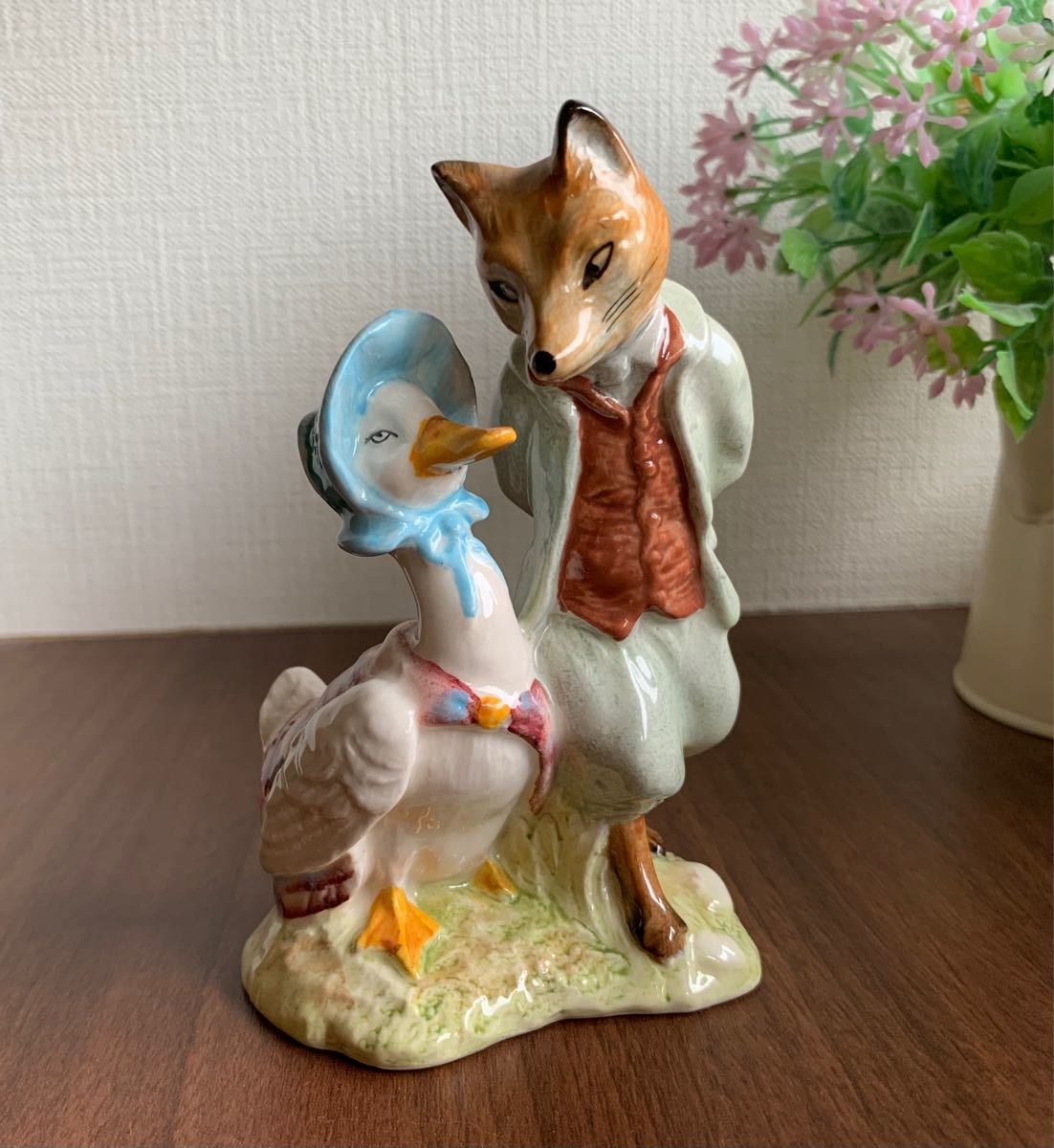 ピーターラビット ジマイマときつねの紳士 ロイヤルアルバート ピーターラビット ジマイマときつねの紳士 ロイヤルアルバート