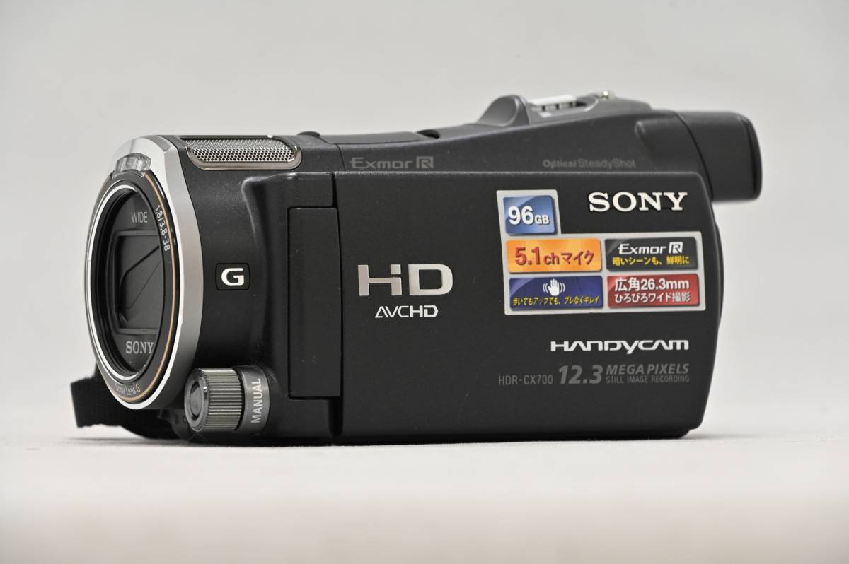 SONY HDR-CX700V (ブラック) ハンディカム ムービーカメラ www