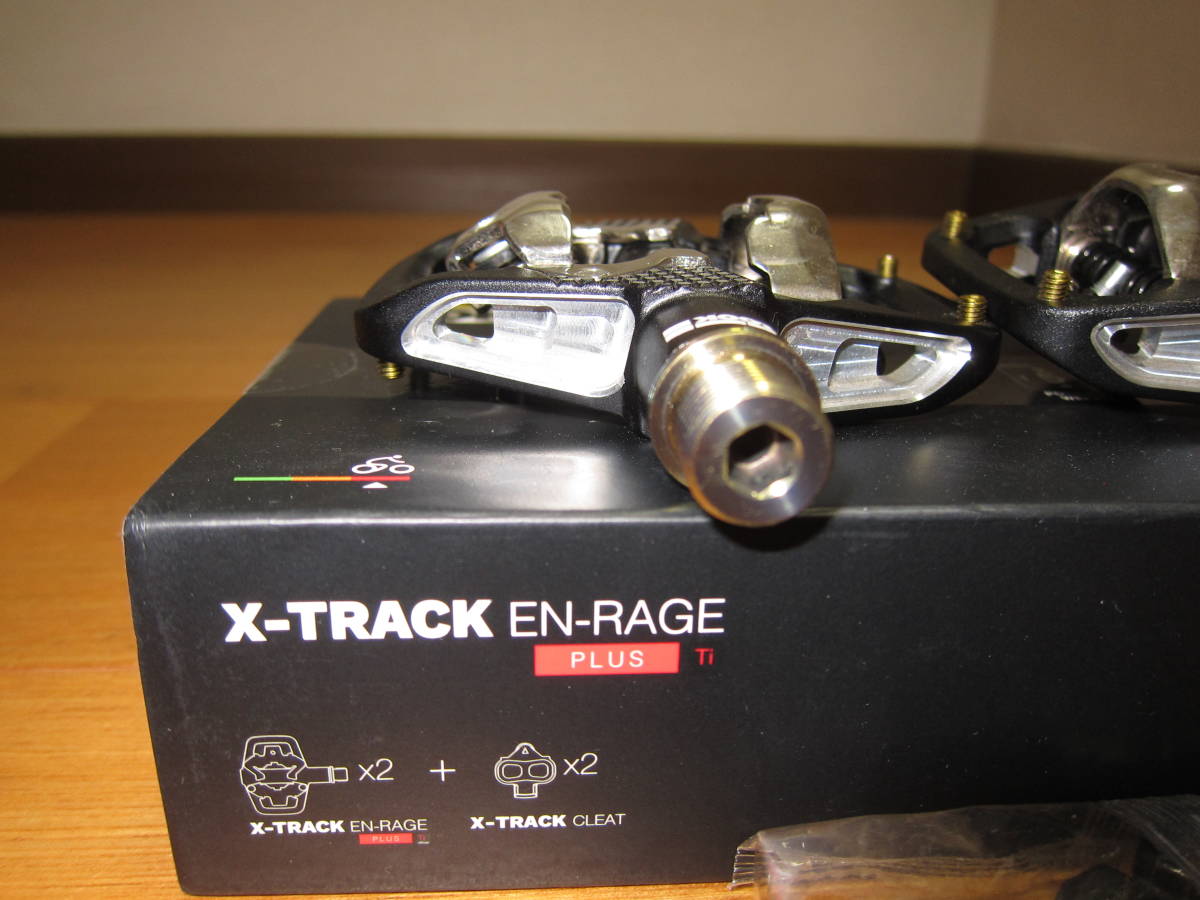 中古美品A【LOOK MTB 最高峰ペダル】X-TRACK ENRAGE plus Ti（チタンスピンドル）_画像9