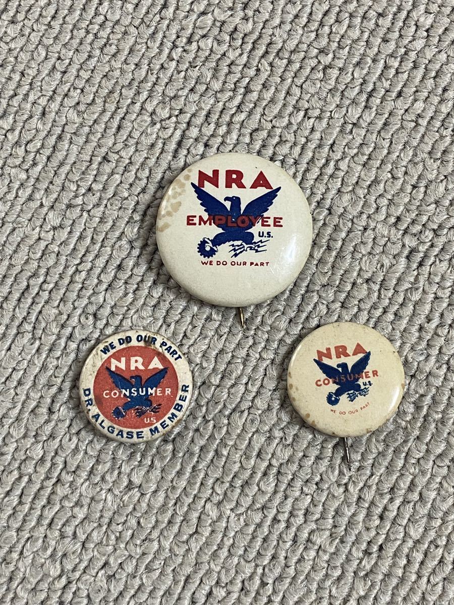 NRA ビンテージピン ハーレーダビッドソン BUCO AMA テンダーロイン