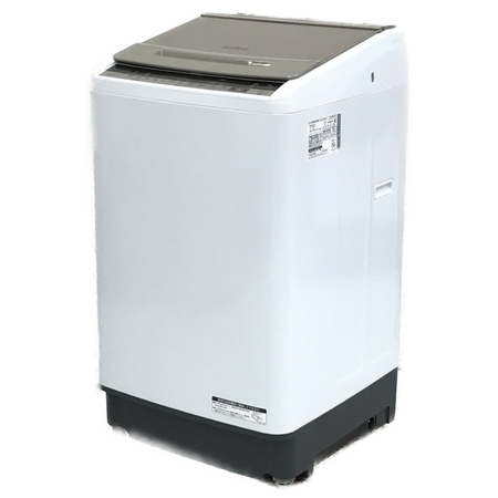 日立 BW-V100E 全自動洗濯機 ビートウォッシュ 2019年製 シャンパン