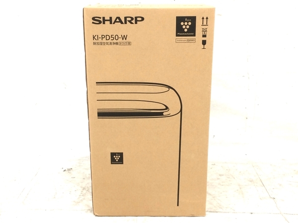 SHARP KI-PD50-W 除加湿空気清浄機 新品未使用-