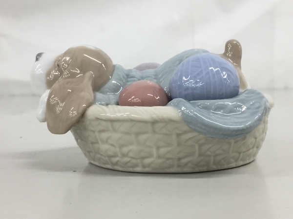 LLADRO NAO リヤドロ ナオ No.1406 DOZING DOGGY 仔犬のお昼寝 LLADRO NAO リヤドロ ナオ No.1406 DOZING DOGGY 仔犬のお昼寝