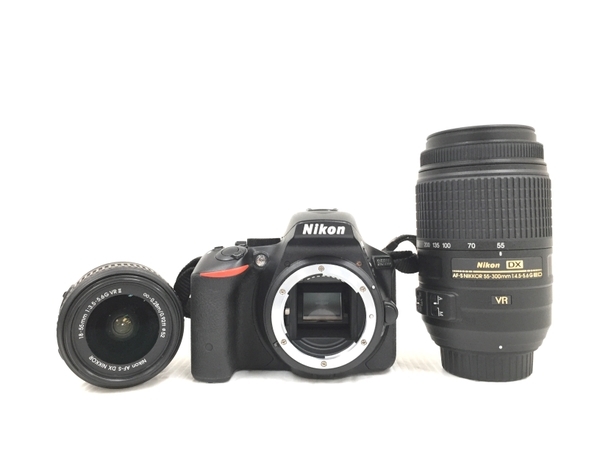 Nikon D5500 Nikon AF-S NIKKOR 18-55mm 55-300mm ダブルレンズキット