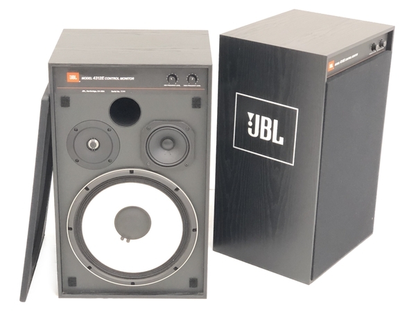 引取限定】 JBL 4312E BK スピーカー ペア ブックシェルフ型 3ウェイ