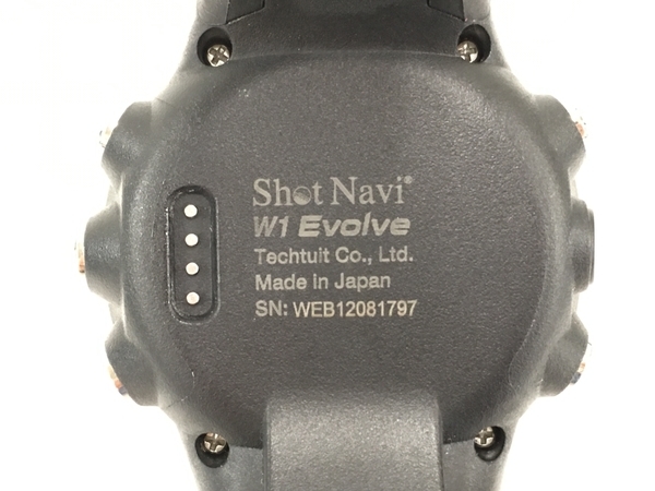 ShotNavi W1 Evolve ゴルフナビ GPS エヴォルブ スポーツバンド