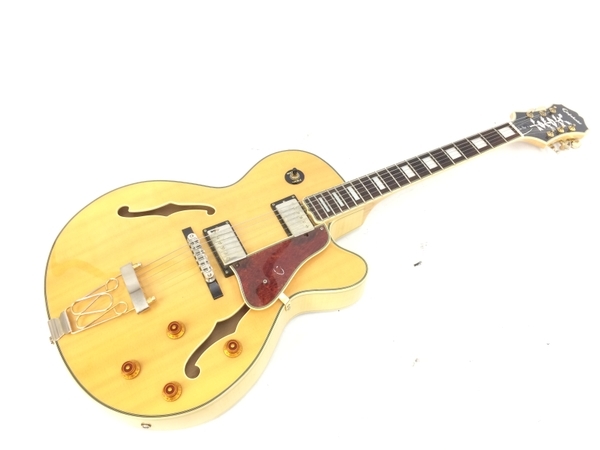 売れ筋 ほぼ新品☆エピフォン JOE passモデル PASS EMPEROR-II/N