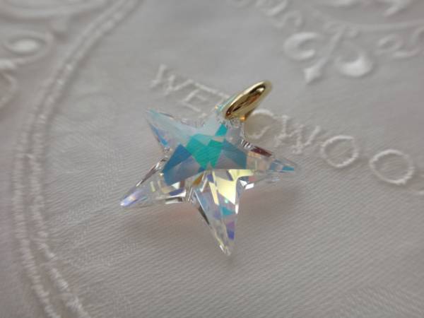  бесплатная доставка * новый товар * Swarovski * колье верх * Star * Aurora * звезда 