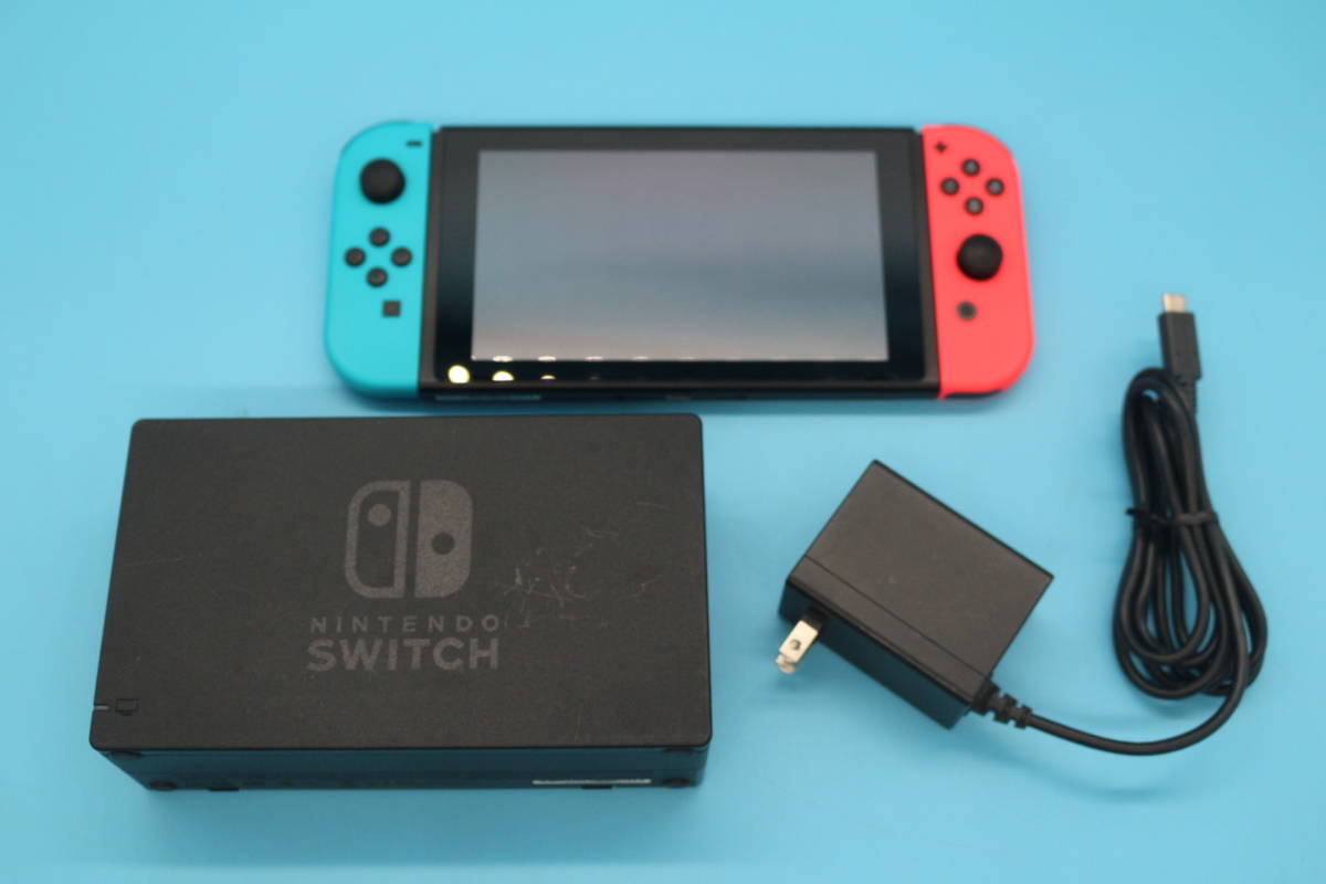 得価お買い得】 Nintendo Switch - Nintendo Switch 旧型 ネオンブルー