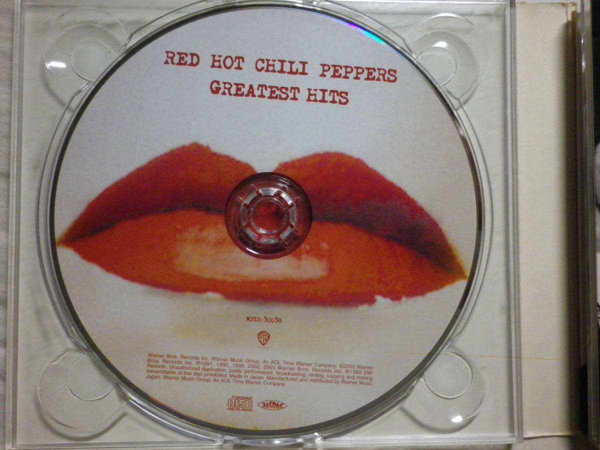 DVD есть ограничение запись [Red Hot Chili Peppers/Greatest Hits And Videos(2003)](2003 год продажа,WPZR-30038/9, записано в Японии с лентой,.. перевод есть,Digipak)