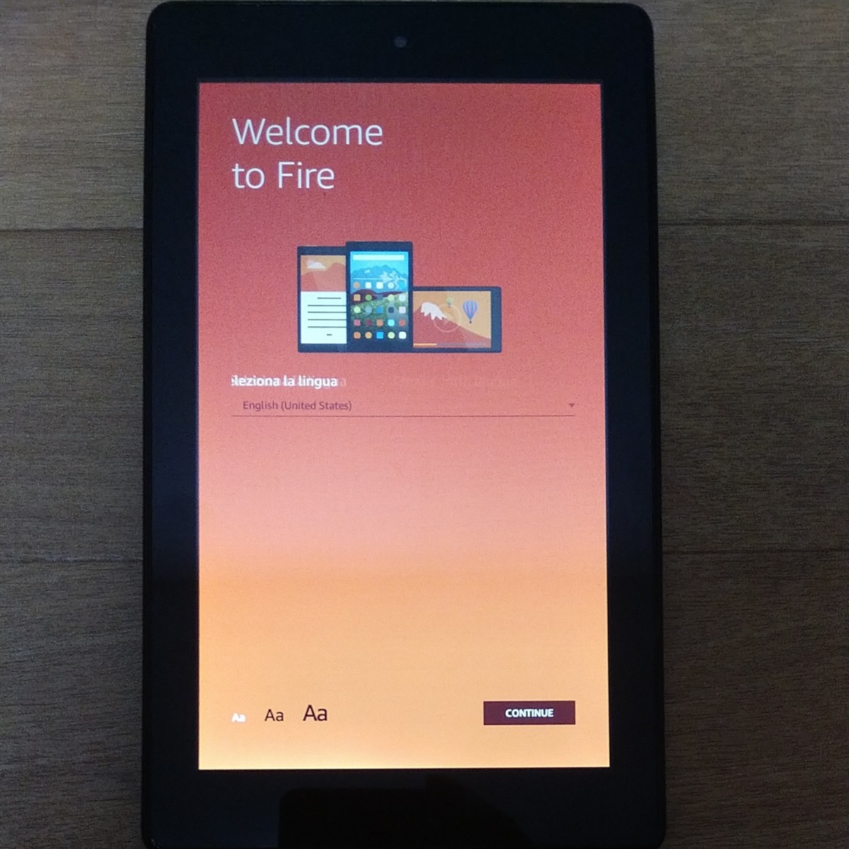 KINDLE FIRE 第7世代 8GB