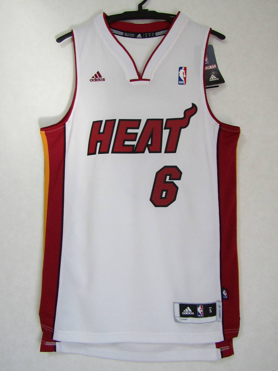 美品 NBA HEAT マイアミ・ヒート JAMES #6 レブロン 美品 NBA HEAT マイアミ・ヒート JAMES #6 レブロン