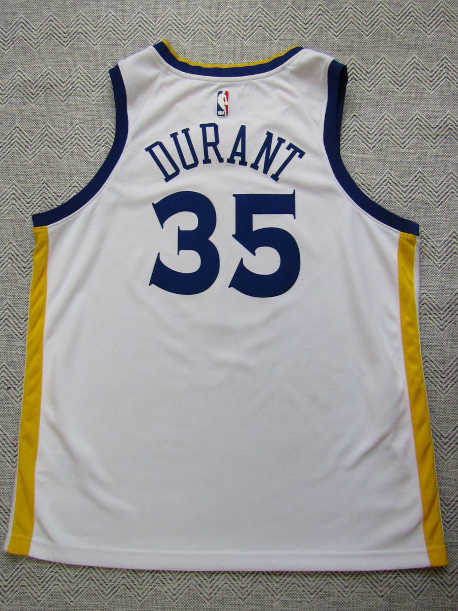 良品 NBA ケビン・デュラント ＃35　SWINGMAN ナイキ製　ゴールデンステイト・ウォリアーズ　スウィングマン ユニフォーム　バスケ シャツ