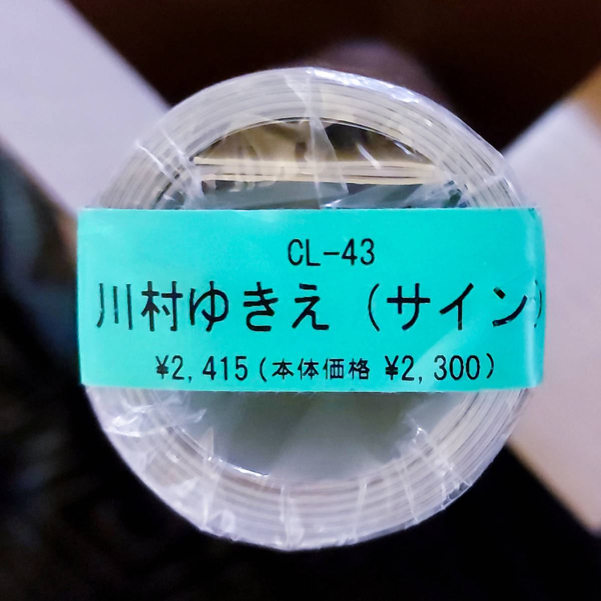 【年中無休】 カレンダー 送料無料即決!新品未開封。直筆サイン入り。川村ゆきえ2008年 B2サイズ TRY-X 8枚綴り。未使用美品。ハゴロモ 芸能人、タレント