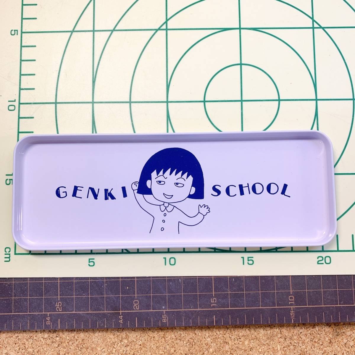 送料520円！ 貴重 ちびまる子ちゃん 筆箱 ペンケース 金属製 GENKI NAKO レトロ アンティーク_画像6