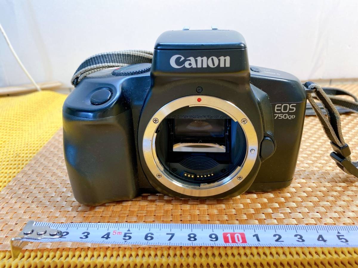 100％本物 送料520円！ 貴重 Canon キャノン EOS750QD フィルムカメラ