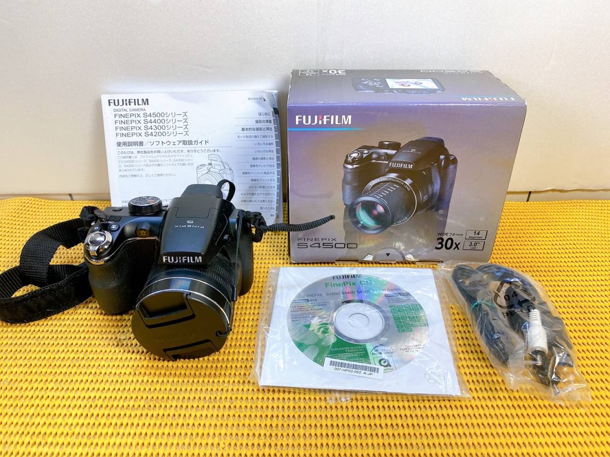 貴重　FUJIFILM　フジフィルム　FINEPIX　S4500　WIDE24mm　30x　デジタルカメラ　デジカメ　カメラ　現状品